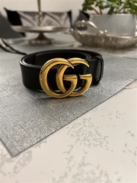 ceinture gucci vinted|Cintura ‘Gucci’ vintage in pelle nera .